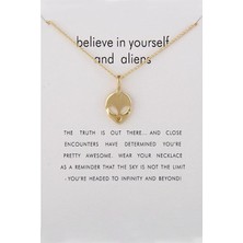 Alien Uzaylı Dilek Kolyesi