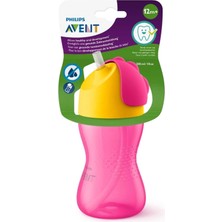 Philips Avent Philips Pipetli Bardak +12 Ay 300 ml - Pembe