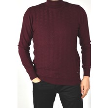 Raymons R22507 Tam Balıkçı Triko/Bordo/Xl