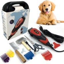 abnturk Efsane Kedi Köpek Traş Makinesi Özel Çantalı Evcil Hayvan Tıraş Pet Clipper Ideal Vip Kalite Ful Set