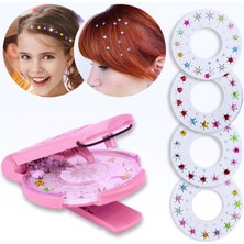 Mujgan MJGN-229 Klasik Saç Zımba Seti Saç Elmasları Pembe Renk