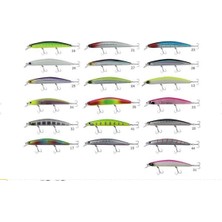 Kendo Seabass Minnow 12.5cm 21G Floating Suni Yem -Okyanusav
