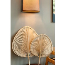 Renesse Home Liberya El Yapımı Palmiye Duvar Dekoru (Ikili Set)