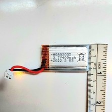 CX005-CX009 Corby Preo Drone Pili 400MAH 3.7V Lipo Pil Batarya Li-Polymer Lityum