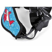 Best Divers Maske Arkalığı Shark Neopren, Velkrolu