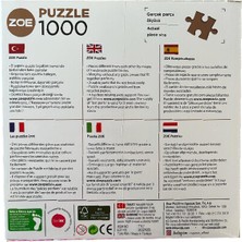 Hıgh Qualıty Zoe 1000  Parça New York Puzzle