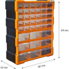 Full Mnb39 Monoblock Organizer Çekmece Seti 39 Lu