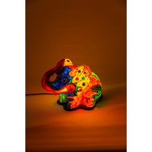 Lumino Crafts Lumino Elephant Acrylic Yellow Dekoratif Aydınlatma