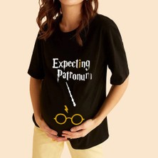 Tüşört Hamileler Için Oversize Haryy Potter Tasarım Tişört