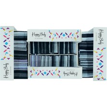 Happy Body Çorap (ART.13277) Penye 5li Set Erkek Soket Confort Lastik Özel Kutulu