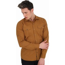 Banada Moda Erkek Regular Fit Gabardin Gömlek