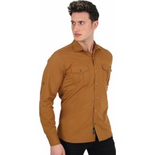 Banada Moda Erkek Regular Fit Gabardin Gömlek