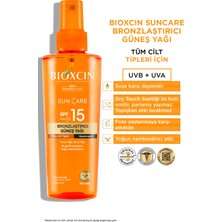 Bioxcin Sun Care Bronzlaştırıcı Yağ SPF15 200 ml