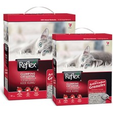 Reflex Reflex  Granül Aktif Karbonlu Topaklanan Kedi Kumu 10 Lt