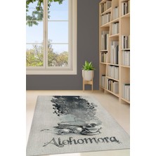 Homshtag Alohomora Dokuma Tabanlı Yıkanabilir Kaymaz Harry Potter Film Halısı