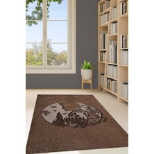 Homshtag Her Zaman Dokuma Tabanlı Yıkanabilir Kaymaz Harry Potter Film Halısı