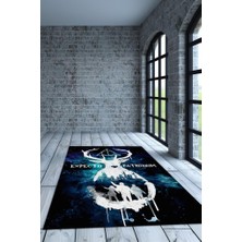 Homshtag Expecto Dokuma Tabanlı Yıkanabilir Kaymaz Harry Potter Film Halısı