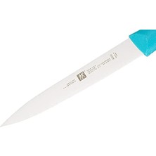 Zwilling Twin Grip Soyma Doğrama Bıçağı, 10 Cm, Mavi