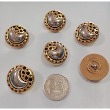 İlhan Düğme Metalize Trençkot Düğmesi