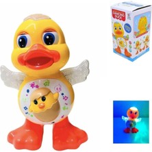 Can Ali Toys Pilli Işıklı Müzikli Danscı Ördek Oyuncak CNL-6668