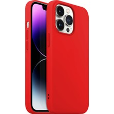 Buff iPhone 14 Pro Max Rubber S Kılıf Red