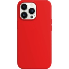 Buff iPhone 14 Pro Max Rubber S Kılıf Red