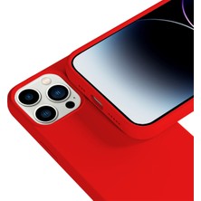 Buff iPhone 14 Pro Max Rubber S Kılıf Red