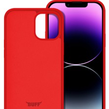 Buff iPhone 14 Pro Max Rubber S Kılıf Red