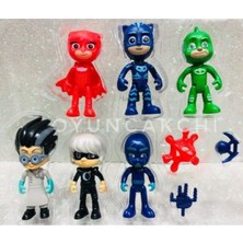 Pj Masks Pj Maskeliler Pj Mask Pija Maskeliler Oyuncak Figür Seti 10 Parça Pj Masks