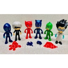 Pj Masks Pj Maskeliler Pj Mask Pija Maskeliler Oyuncak Figür Seti 10 Parça Pj Masks