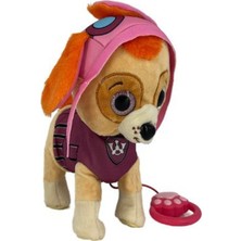 EC Shop Overmax Paw Patrol Köpek Yürüyen, Havlayan Müzikli Tasmalı Kumandalı Peluş Oyuncak