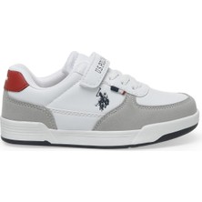 U.S. Polo Assn. Cline Erkek Çocuk Beyaz Sneaker