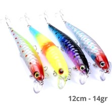 MSO Teknoloji Olta Balıkçılık Minnow 12CM 14GR Rapala Yapay Yem