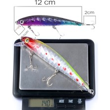 MSO Teknoloji Olta Balıkçılık Minnow 12CM 14GR Rapala Yapay Yem