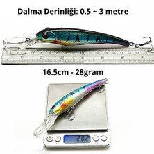 MSO Teknoloji Olta Balıkçılık Minnow 16.5cm 28GR Deep Rapala Yapay Yem