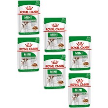 Royal Canin Mini Adult Soslu Konserve Küçük Irk Yetişkin Köpek Maması 6 x 85 G