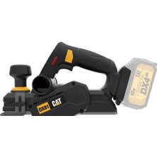 Cat Dx81b 18volt 82mm Çift Bıçaklı Kömürsüz Profesyonel Planya (Akü Dahil Değildir)