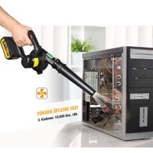 Cat Dx91b 18volt Profesyonel Devir Ayarlı Üfleyici + 5 Parça Aksesuar (Akü Dahil Değildir)