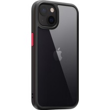 Xstep Case iPhone 14 Için 9h Sertlik Temizlikli Cam + Tpu Şok Geçirmez Hibrit Kılıf Mat Tampon Şeffaf Telefon Kapağı (Yurt Dışından)