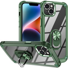 Xstep Case iPhone 14 Plus Metal Ring Kickstand Pc + Tpu Şok Geçirmez Cep Telefonu Koruyucu Arka Kılıf (Yurt Dışından)