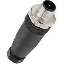 Motorobit M12 5 Pin Erkek Konnektör