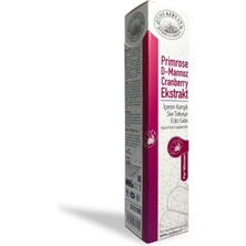 Emr Kervan Herbs Garden For Woman Primrose D-Mannoz Cranberry Ekstrakt Içeren Karışık Sıvı Takviye Edici Gıda 250 ml
