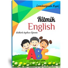 Enine Boyuna Eğitim Ritmik Ingilizce Kelime Ezberleme Laminasyon Kitabı