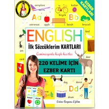 Enine Boyuna Eğitim Ingilizce Ilk Sözcüklerim Kartları (220 Kelime Ezber Kartları)