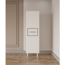 Merlin Mobilya Fix Tek Kapaklı Dolap