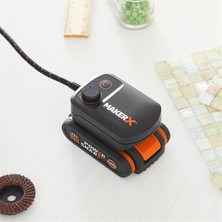 Worx Hub Devir Ayarlı Adaptör WA7160 Makerx 20VOLT (Akü Dahil Değildir)