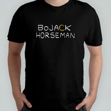 Pixxa Bojack Horseman %100 Pamuklu Bisiklet Yaka T-Shirt Model - 1