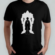 Pixxa Fullmetal Alchemist %100 Pamuklu Bisiklet Yaka T-Shirt Model - 4