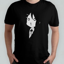 Pixxa Anime %100 Pamuklu Bisiklet Yaka T-Shirt Model - 5