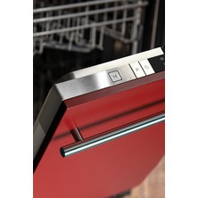 E-Life Ticaret Mat Kırmızı Yapışkanlı Kaplama Folyosu 122 cm x 2 mt